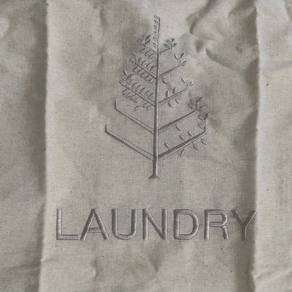 Cream Laundry Bag - Four Seasons 26”x17”